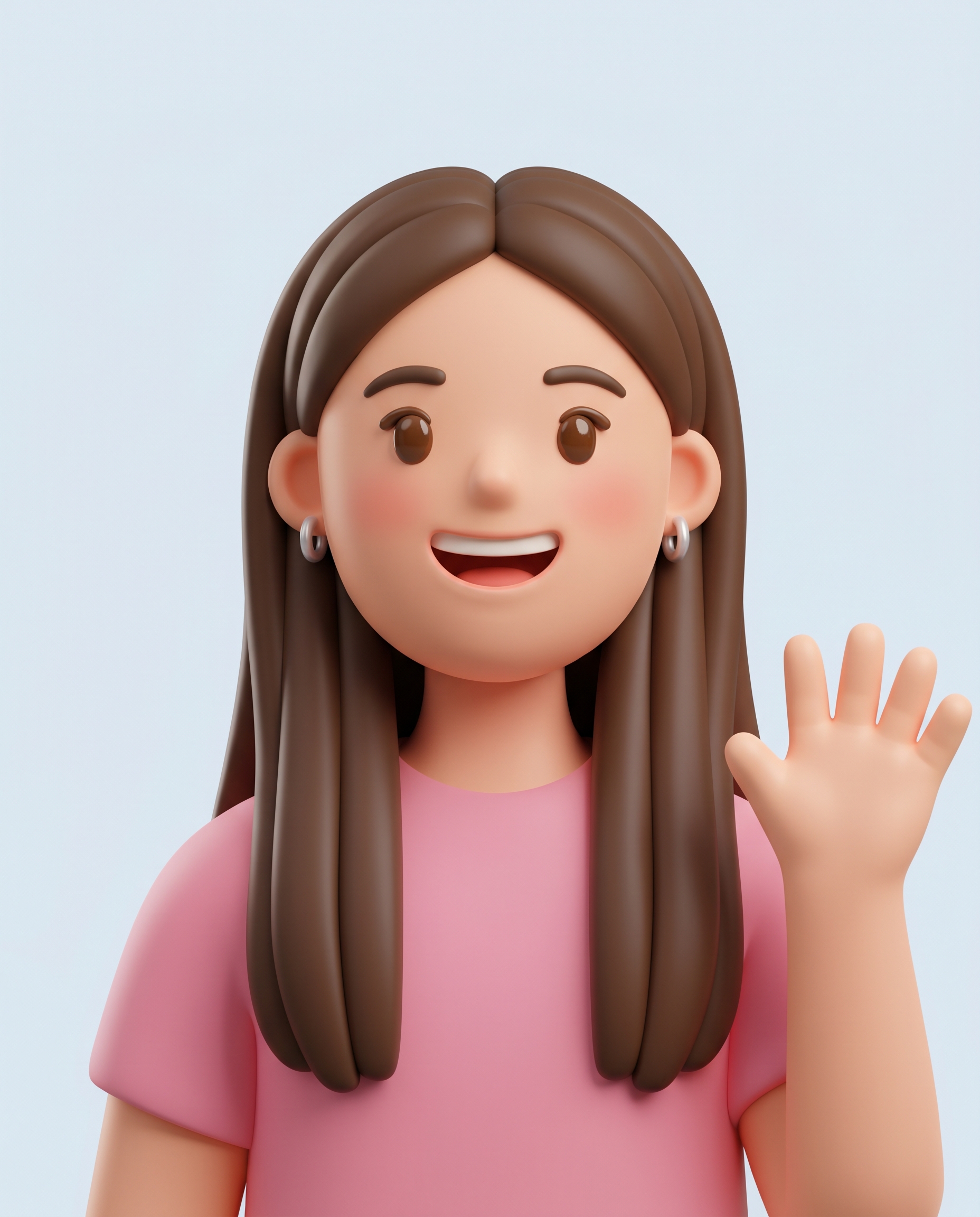 3D Cartoon Avatar of Evva
