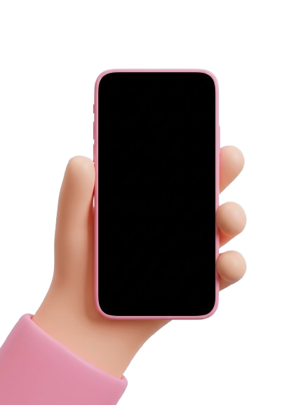 Hand Holding Phone